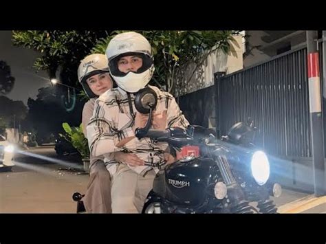 Papa Billar Tarik Tangan Bunda Lesti Naik Motor Cibubur Pondok Indah