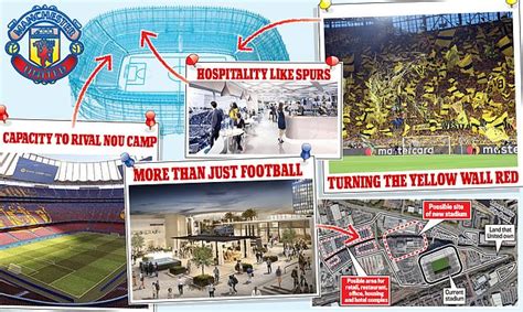 Inside Man United's £2bn super stadium master plan: An intimidating Red ...