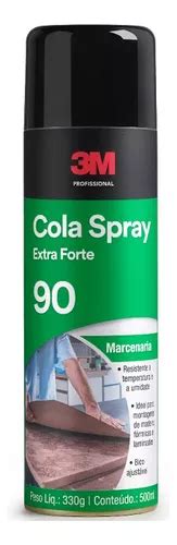 Adesivo Cola Spray 90 Marcenaria Extra Forte 330g 3m