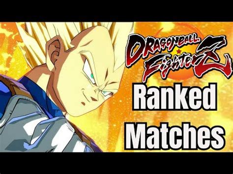 Vegeta Vs Ranked Dragon Ball Fighterz Ranked Matches Youtube