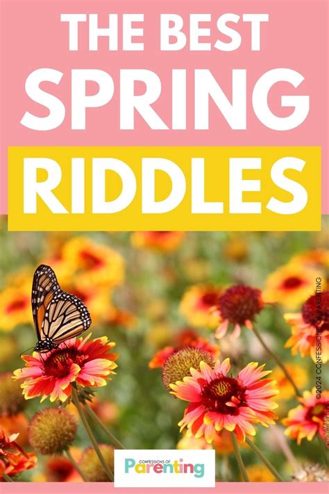 175 Fun And Challenging Spring Riddles Free Riddle Cards