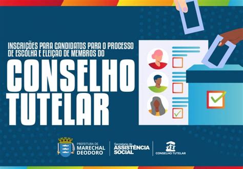 Est O Abertas As Inscri Es Para Candidatos Ao Conselho Tutelar De