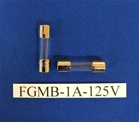 Fuji Fgmb 1a 125v Fuse Japanese Fuses National Fuse Products