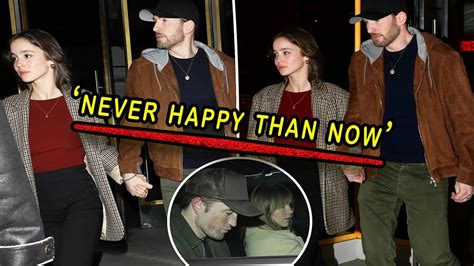 Chris Evans Alba Baptista Enjoy Double Date With Rob Pattinson