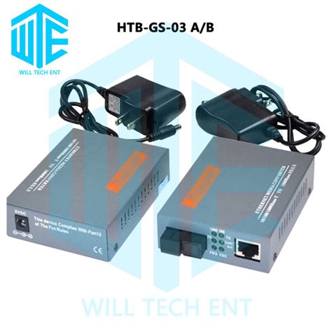 Htb Gs 03 Ab 1000mbps Gigabit Fiber Optical Media Converter Single