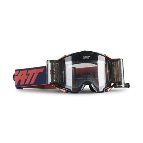 Leatt Velocity Roll Off Mx Goggles Ink Orange Now Savings