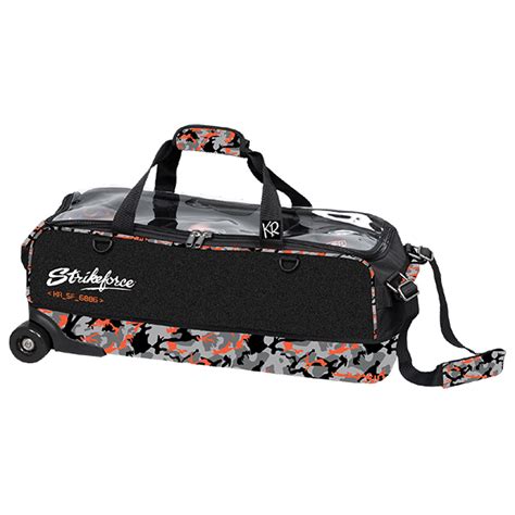 Kr Tpc Slim Triple Tote Orange Camo Bowlerx