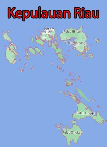 Geografis Luas Wilayah Provinsi Kepulauan Riau