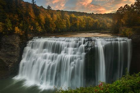 Hintergrundbilder 2048x1367 Px Fallen Landschaft Letchworth Natur