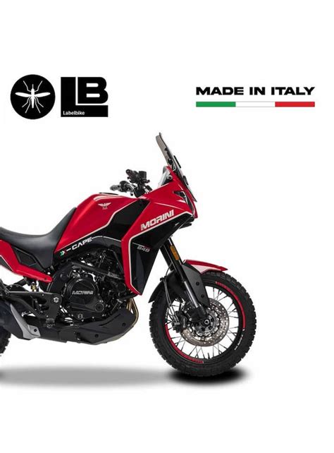 Labelbike Strisce Adesive Per Le Ruote Della Moto Morini X Cape