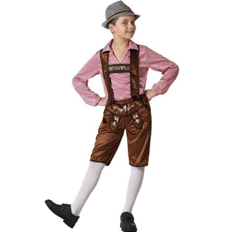 D Guisement Tyrolien Oktoberfest Marron Pour Gar On Achat En Ligne