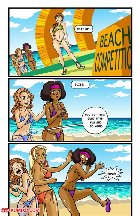 Porn Comic Beach Competition Sex Comic A Swimsuit Competition Porn