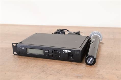 Shure ULXS24 58 Wireless Handheld Mic System J1 Band Reverb