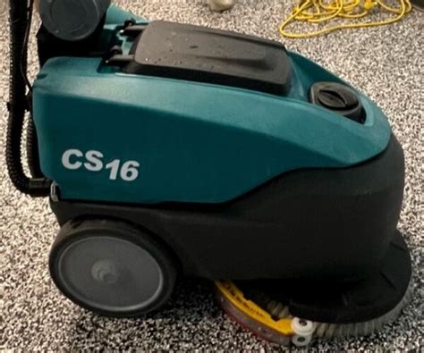 Tennant Cs Walk Behind Micro Scrubber Universal Machinery Inc