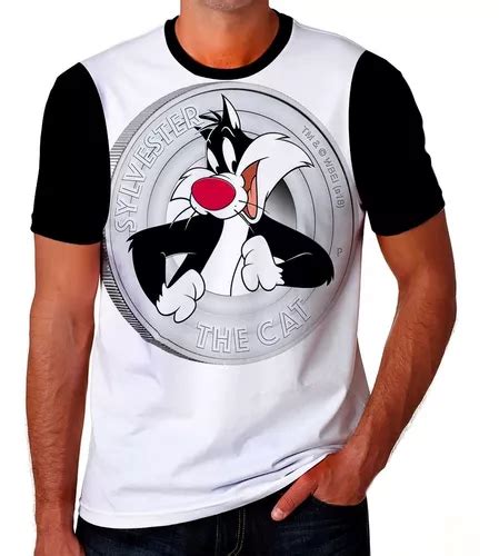 Camisa Camiseta Frajola Gato Looney Tunes Desenho Arte 07