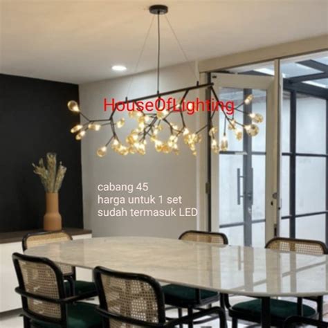 Jual Sl Lampu Gantung Meja Makan Island Table Minimalis Firefly