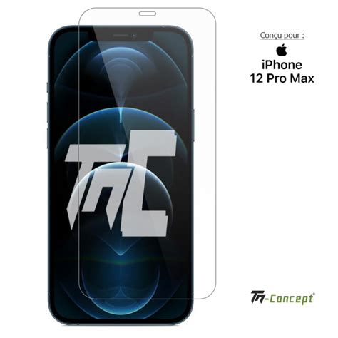 Vitre De Protection Verre Tremp Pour Iphone Pro Max Tm Concept