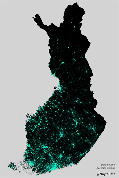 Population Density Map Of Finland Finland Rovaniemi Map | Porn Sex Picture