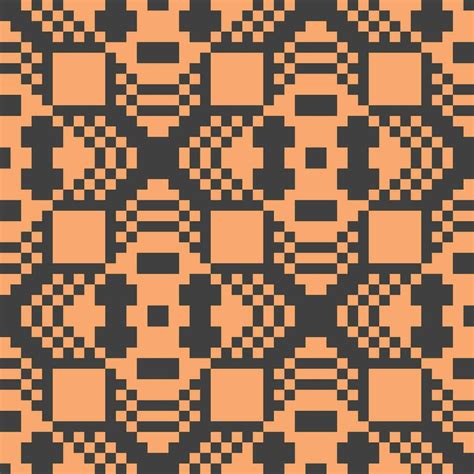 an orange and black pattern with squares 32994575 Vector Art at Vecteezy