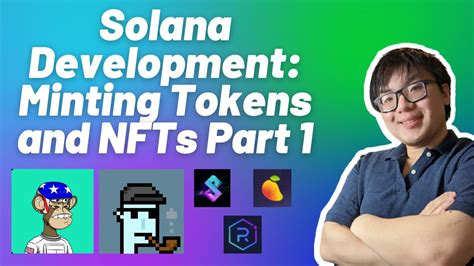 Solana Tutorial: Minting and sending Tokens and NFTs Part 1: CLI - YouTube