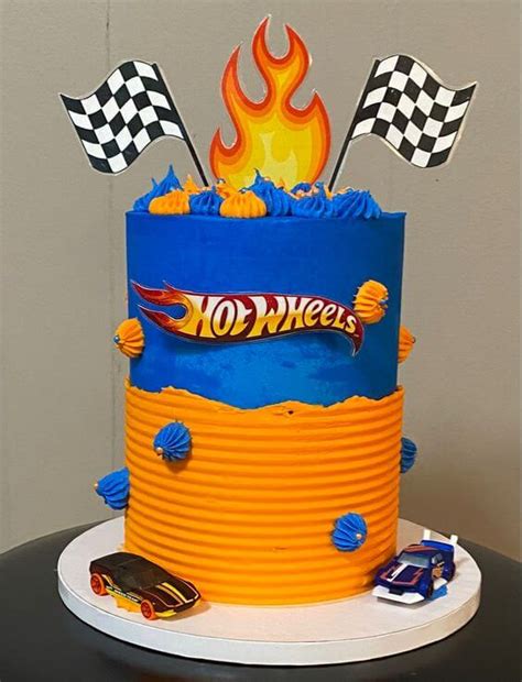 Bolo Hot Wheels Ideias Radicais Para Sua Festa Bolo Guaran