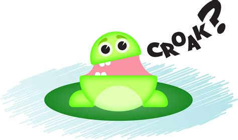 The Croak frog of Questions by amonfog on DeviantArt