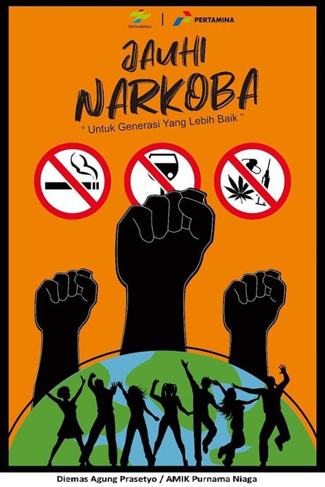 Anti Narkoba Poster Amat