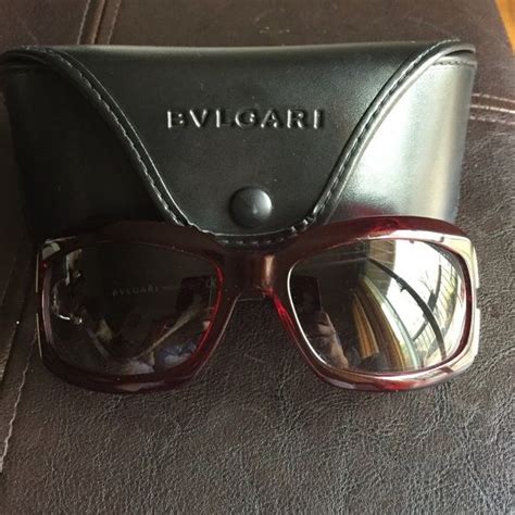 Authentic Bvlgari Sunglasses And Case Authentic Bvlgari Sunglasses And Case Mint Condition On