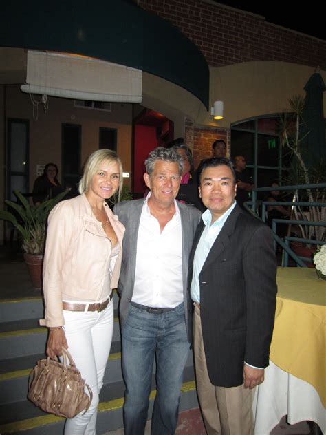 At a private event with Music legend, David Foster and Yolanda! Amazing