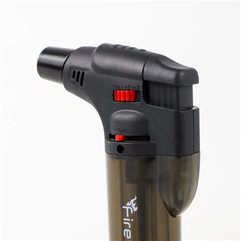 Firetric Korek Api Gas Butane Torch Jet Windproof Hq Black