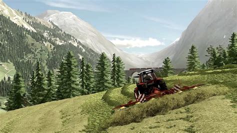 Making Hay High Up In The Mountains New Farm On Erlengrat FS22