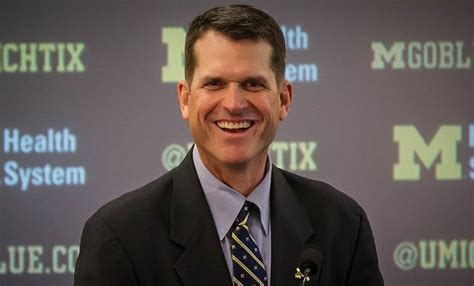 Michigan Football Coach Jim Harbaugh Expecting 7th Child