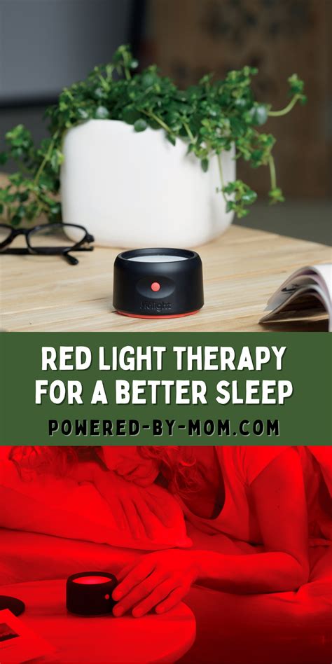 Red Light Therapy for Sleep - Powered By Mom