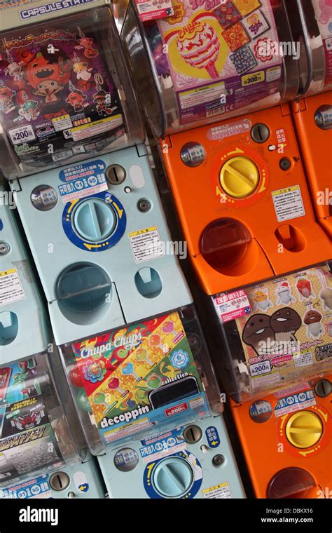 Gumball Machines Machine Cheung Chau Island Hong Kong Stock Photo Alamy