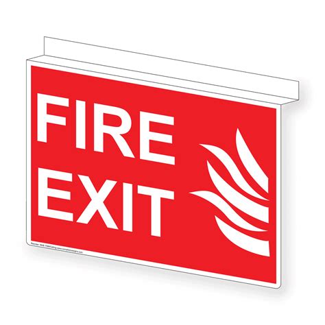 Fire Escape Door Keep Clear Of Obstruction Sign Nhe