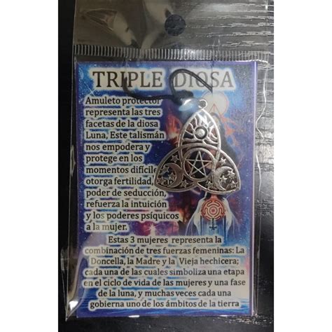 Colgante Triple Diosa Pack