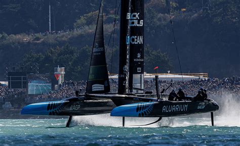 Black Foils Win Itm New Zealand Sail Grand Prix Yacht Racing Life