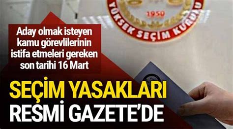 Seçim kararları Resmi Gazete de yayımlandı Geyve