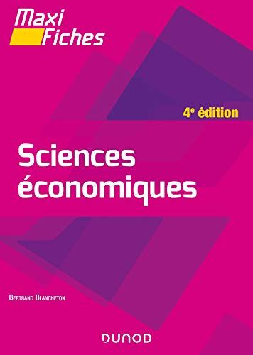 Maxi fiches Sciences économiques 4e éd PDF Ebook En Ligne