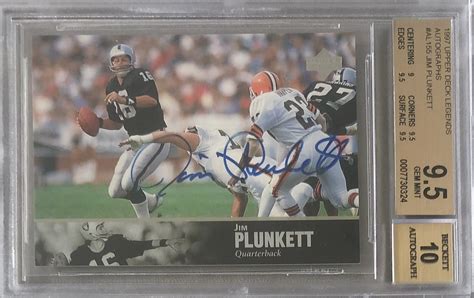 1997 Upper Deck Legends Autographs AL155 Jim Plunkett BG Flickr