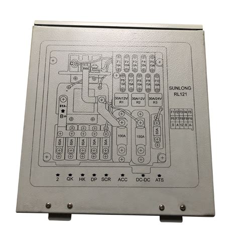 Pure Electric Driverless Bus Rear Control Box RL121 Zhejiang Ruilong