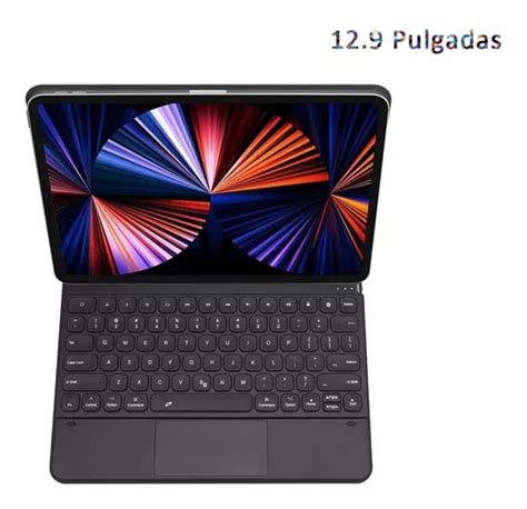 Teclado Mágico Retroiluminado Gokoco Para iPad Pro 11 12 9 Cuotas sin