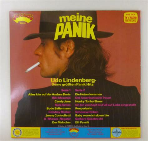 12 LP Vinyl Udo Lindenberg My Panic His Greatest Panic Hits LL1342