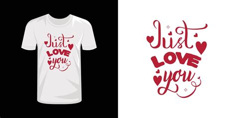 Valentine Day Typography T Shirt Design 17583620 Vector Art At Vecteezy