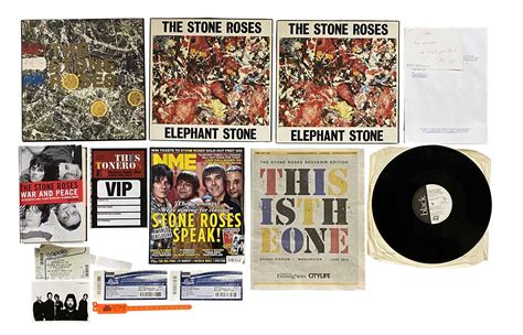 Lot 331 Stone Roses Related Memorabilia