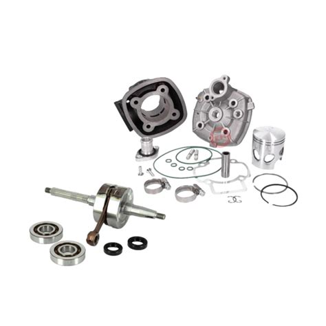 Maxi Kit Gruppo termico DR 70cc Ø 48 e Albero Motore Top TPR Biella 80