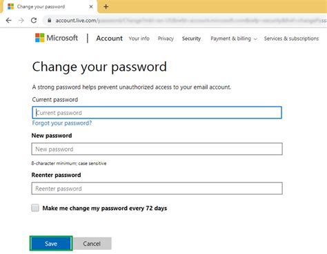What Are the 3 Ways to Change Your Password in Outlook?