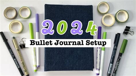 Bullet Journal Setup Plan With Me Youtube