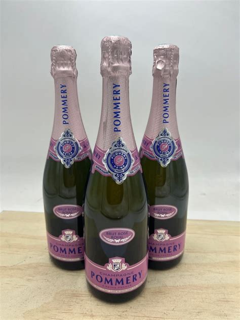 Pommery Brut Royal Champagne Rosé 3 Bottles 0 75L Catawiki