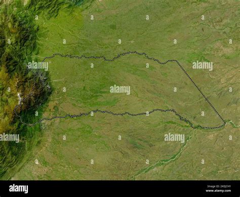 Arauca, intendancy of Colombia. Low resolution satellite map Stock ...